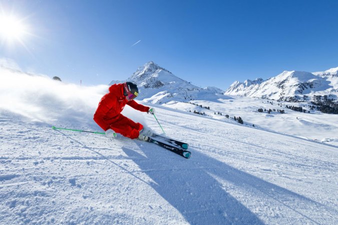 Skifahrer