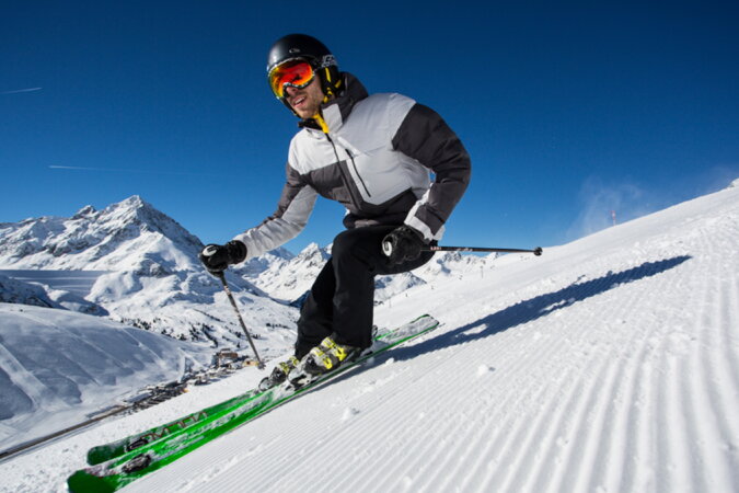 Skifahrer