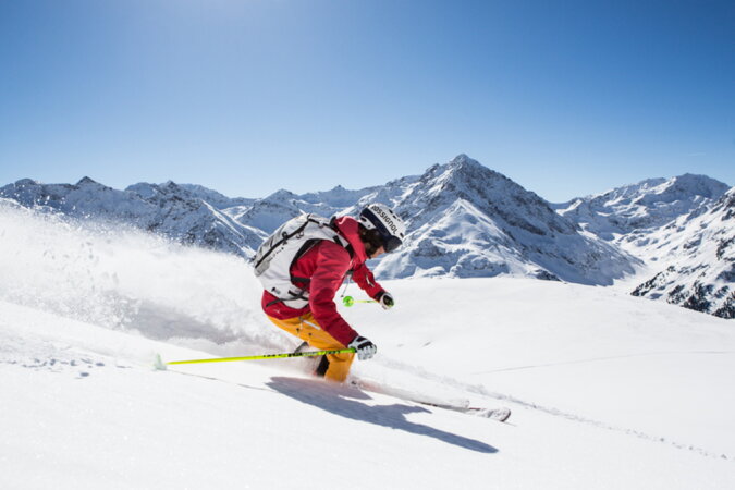 Skifahren 